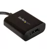 StarTech.com USB C–DisplayPort adapteris – 4K 60Hz/8K 30Hz – USB Type-C uz DP 1.4 HBR2 adaptera sargspraudnis – kompakts USB-C (DP Alt Mode) monitora video pārveidotājs – saderīgs ar Thunderbolt 3