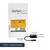 StarTech.com USB C–DisplayPort adapteris – 4K 60Hz/8K 30Hz – USB Type-C uz DP 1.4 HBR2 adaptera sargspraudnis – kompakts USB-C (DP Alt Mode) monitora video pārveidotājs – saderīgs ar Thunderbolt 3