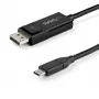 StarTech.com 1 m USB-C uz DisplayPort 1.4 kabelis 8K 60Hz/4K - divvirzienu DP uz USB-C vai USB-C uz DP apgriežams video adaptera kabelis - HBR3/HDR/DSC - USB Type-C/Thunderbolt monitora kabelis