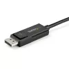 StarTech.com 1 m USB-C uz DisplayPort 1.4 kabelis 8K 60Hz/4K - divvirzienu DP uz USB-C vai USB-C uz DP apgriežams video adaptera kabelis - HBR3/HDR/DSC - USB Type-C/Thunderbolt monitora kabelis