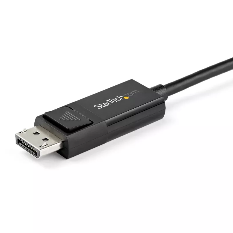 StarTech.com 1 m USB-C uz DisplayPort 1.4 kabelis 8K 60Hz/4K - divvirzienu DP uz USB-C vai USB-C uz DP apgriežams video adaptera kabelis - HBR3/HDR/DSC - USB Type-C/Thunderbolt monitora kabelis