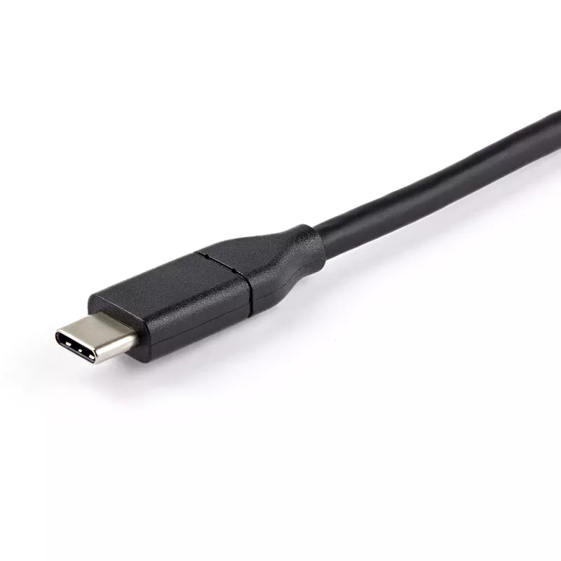 StarTech.com 6 pēdas (2 m) USB C uz DisplayPort 1.4 kabelis 8K 60Hz/4K - divvirzienu DP uz USB-C vai USB-C uz DP atgriezenisks video adaptera kabelis - HBR3/HDR/DSC - USB Type C/TB3 monitora kabelis (CDP2DP142MBD)