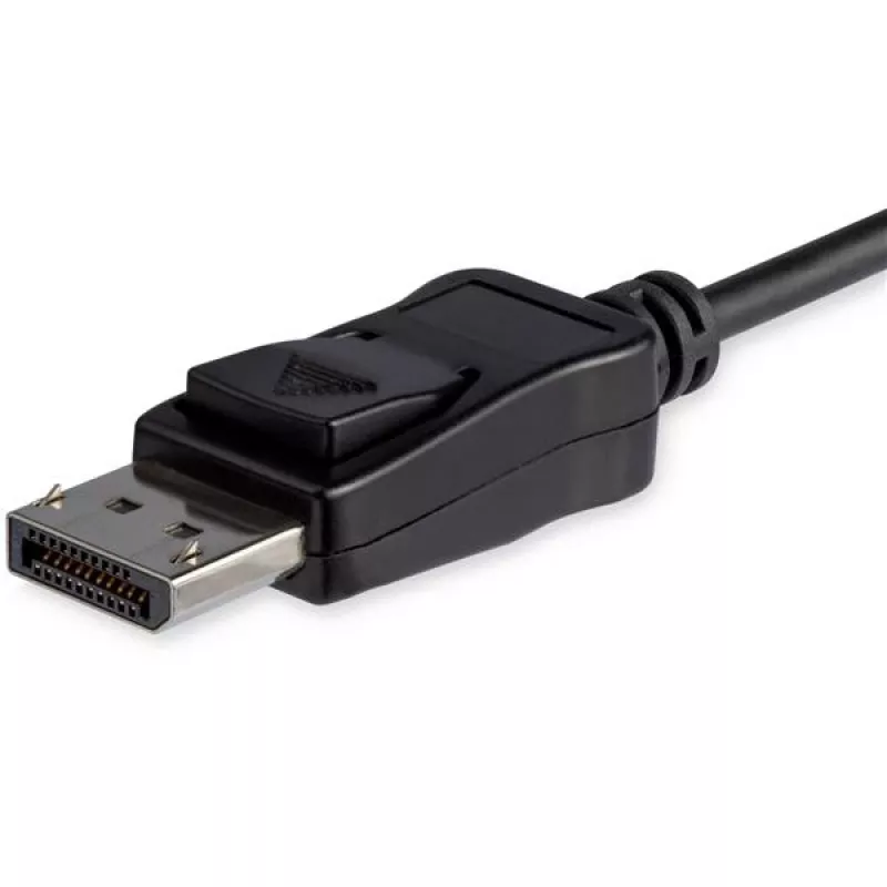 StarTech.com 6 pēdu/1,8 m USB C uz DisplayPort 1.4 kabelis - 4K/5K/8K USB Type-C uz DP 1.4 Alt režīma video adaptera pārveidotājs - HBR3/HDR/DSC - 8K 60 Hz DP monitors kabelis priekš USB-C/Thunderbolt 3