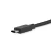 StarTech.com 3 pēdas/1 m USB-C uz DisplayPort 1.2 kabelis 4K 60 Hz — USB-C uz DisplayPort adaptera kabelis — HBR2 — USB Type-C DP Alt Mode uz DP monitora video kabelis — darbojas ar Thunderbolt 3 — melns