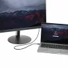 StarTech.com 3 pēdas/1 m USB-C uz DisplayPort 1.2 kabelis 4K 60 Hz — USB-C uz DisplayPort adaptera kabelis — HBR2 — USB Type-C DP Alt Mode uz DP monitora video kabelis — darbojas ar Thunderbolt 3 — melns