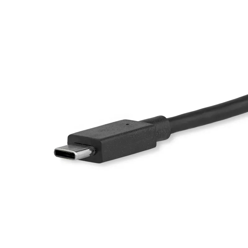 StarTech.com 1,8 m USB-C uz DisplayPort 1.2 kabelis 4K 60 Hz — USB-C uz DisplayPort adaptera kabelis HBR2 — USB Type-C DP alt režīma uz DP monitora video kabelis — darbojas ar Thunderbolt 3 — melns