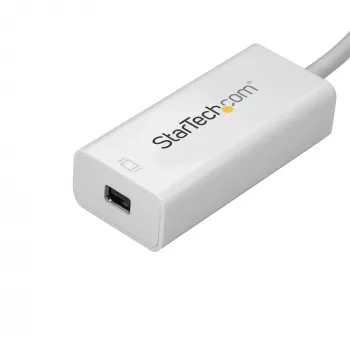 StarTech.com USB-C uz Mini DisplayPort adapteris - 4K 60Hz - Balts - USB 3.1 Type-C uz Mini DP adapteris - Uzlabotā versija ir CDP2MDPEC
