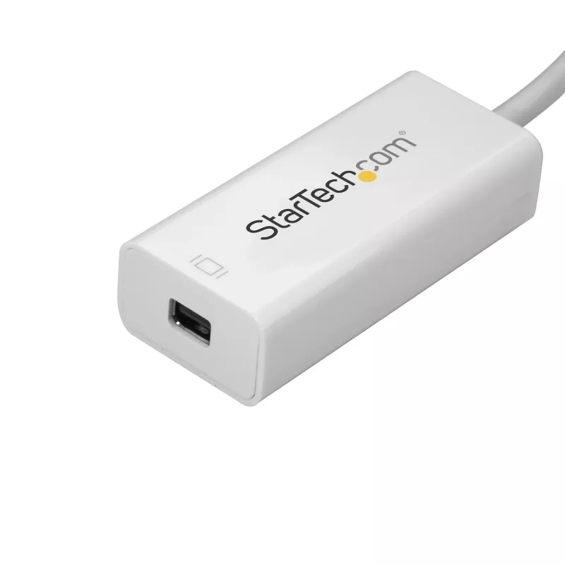 StarTech.com USB-C uz Mini DisplayPort adapteris - 4K 60Hz - Balts - USB 3.1 Type-C uz Mini DP adapteris - Uzlabotā versija ir CDP2MDPEC