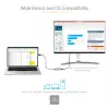 StarTech.com USB C uz Mini DisplayPort adapteris - 4K 60Hz USB-C uz mDP adaptera pārveidotājs - USB Type-C uz Mini DP monitors - Video pārveidotājs - Darbojas ar Thunderbolt 3 - 12 collu garš pievienots kabelis - Uzlabota CDP2MDP versija