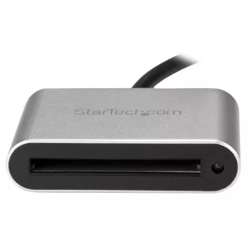 StarTech.com USB 3.0 karšu lasītājs/rakstītājs CFast 2.0 kartēm, CFast, CFast 2.0, melna, sudraba, 5000 Mbit/s, alumīnija, Aktivitāte, Barošana, CE, FCC, RoHS, REACH
