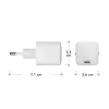 dbramante1928 re-charge Pro - EU sienas lādētājs - USB-C 30W - W