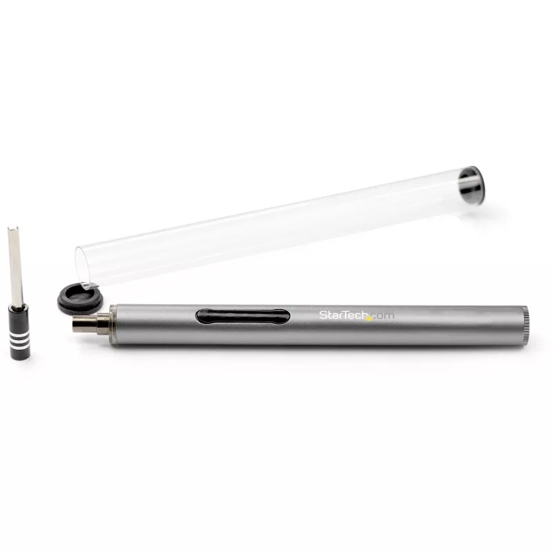 StarTech.com 55-Bit Electric Precision Screwdriver Set - Portable Cordless baterija Powered Bit Driver Kit for Electronic, Laptop, Computers, Tablet & Phone Repairs - Magnetic Work Pad