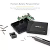 StarTech.com 55-Bit Electric Precision Screwdriver Set - Portable Cordless baterija Powered Bit Driver Kit for Electronic, Laptop, Computers, Tablet & Phone Repairs - Magnetic Work Pad