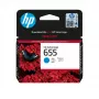 HP 655 ciāna oriģinālā Ink Advantage kasetne, ciāna, 1 gab., 600 lappuses