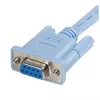 StarTech.com 6 pēdu RJ45 uz DB9 Cisco konsoles pārvaldības maršrutētāja kabelis – vīrišķais/sievišķais
