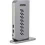 StarTech.com USB-C USB-A dokstacija - hibrīda universālā USB 3.0 dokstacija USB-C vai USB-A klēpjdatoram - divu monitoru 4K 60Hz HDMI/DisplayPort - 6x USB-A, GbE - USB 3.1 Gen 1 - Windows/Mac