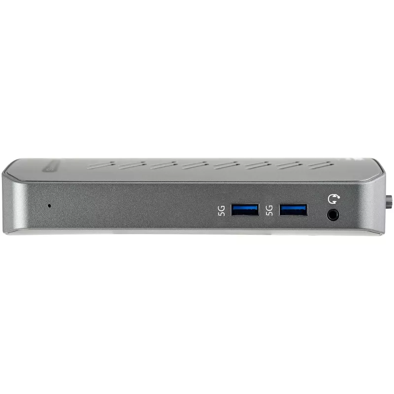 StarTech.com USB-C USB-A dokstacija - hibrīda universālā USB 3.0 dokstacija USB-C vai USB-A klēpjdatoram - divu monitoru 4K 60Hz HDMI/DisplayPort - 6x USB-A, GbE - USB 3.1 Gen 1 - Windows/Mac