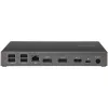 StarTech.com USB C dokstacija – trīskāršs 4K monitors USB Type-C dokstacija – 100 W Power Delivery – DP 1.4 Alt režīms un DSC, 2x DisplayPort 1.4/HDMI 2.0 – 6xUSB (2x 10 Gbps) – Windows/Chrome