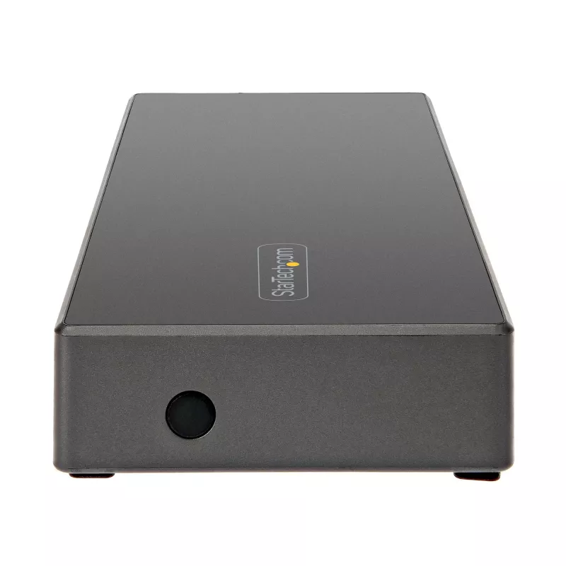 StarTech.com USB C dokstacija – trīskāršs 4K monitors USB Type-C dokstacija – 100 W Power Delivery – DP 1.4 Alt režīms un DSC, 2x DisplayPort 1.4/HDMI 2.0 – 6xUSB (2x 10 Gbps) – Windows/Chrome