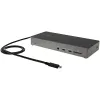 StarTech.com USB C dokstacija – trīskāršs 4K monitors USB Type-C dokstacija – 100 W Power Delivery – DP 1.4 Alt režīms un DSC, 2x DisplayPort 1.4/HDMI 2.0 – 6xUSB (2x 10 Gbps) – Windows/Chrome