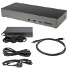 StarTech.com USB C dokstacija – trīskāršs 4K monitors USB Type-C dokstacija – 100 W Power Delivery – DP 1.4 Alt režīms un DSC, 2x DisplayPort 1.4/HDMI 2.0 – 6xUSB (2x 10 Gbps) – Windows/Chrome
