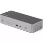 StarTech.com USB C dokstacija - 4K 60Hz četru monitoru DisplayPort un HDMI - universāla USB-C dokstacija ar 100W Power Delivery - USB centrmezgls ar 1x USB Type-C un 3x USB-A, Ethernet, Audio