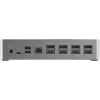 StarTech.com USB C dokstacija - 4K 60Hz četru monitoru DisplayPort un HDMI - universāla USB-C dokstacija ar 100W Power Delivery - USB centrmezgls ar 1x USB Type-C un 3x USB-A, Ethernet, Audio