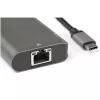 StarTech.com USB C daudzportu adapteris - 10Gbps USB Type-C mini dokstacija ar 4K 30Hz HDMI - 100W strāvas padeves caurlaide - 3 portu USB centrmezgls, GbE - USB 3.1/3.2 Gen 2 klēpjdatora dokstacija - 10 collu kabelis