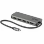 StarTech.com USB C Multiport Adapter - USB-C to HDMI or Mini DisplayPort 4K 60Hz, 100W Power Delivery Pass-Through, 4-Port 10Gbps USB Hub - USB Type-C Mini Dock - w/ 12 inch Attached kabelis