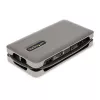StarTech.com USB-C multiportu adapteris - HDMI/VGA - 4K 60Hz - 3 portu USB centrmezgls - 100W jaudas piegādes caurlaide - GbE - ceļojumu mini dokstacija ar uzlādi - 1ft/30cm aptinams kabelis