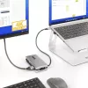 StarTech.com USB-C multiportu adapteris - HDMI/VGA - 4K 60Hz - 3 portu USB centrmezgls - 100W jaudas piegādes caurlaide - GbE - ceļojumu mini dokstacija ar uzlādi - 1ft/30cm aptinams kabelis