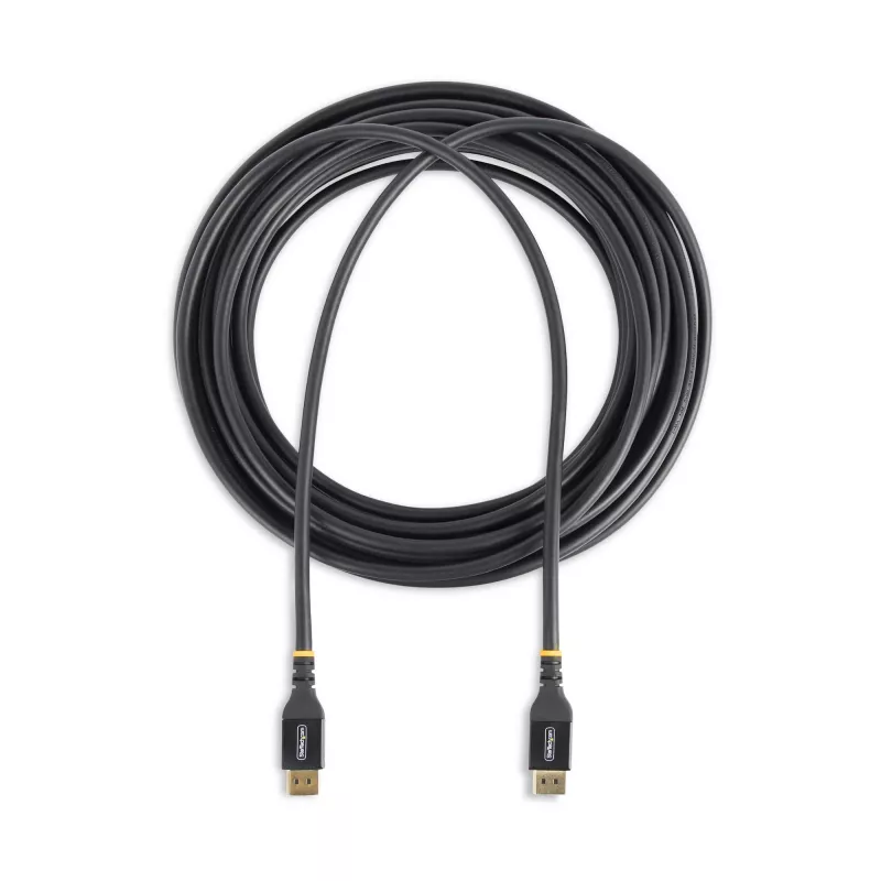 StarTech.com 10m (33ft) Active DisplayPort 1.4 kabelis, DP8K DisplayPort kabelis w/HBR3, HDR10, MST, DSC 1.2, HDCP 2.2, 8K 60Hz, 4K 120Hz - DP 1.4 kabelis M/M