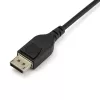 StarTech.com 2 m VESA sertificēts DisplayPort 1.4 kabelis - 8K 60 Hz HBR3 HDR - 6 pēdas Super UHD DisplayPort–DisplayPort monitora vads - Ultra HD 4K 120 Hz DP 1.4 plāns video kabelis M/M DP savienotājs