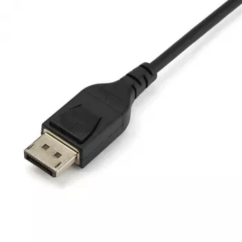 StarTech.com 2 m VESA sertificēts DisplayPort 1.4 kabelis - 8K 60 Hz HBR3 HDR - 6 pēdas Super UHD DisplayPort–DisplayPort monitora vads - Ultra HD 4K 120 Hz DP 1.4 plāns video kabelis M/M DP savienotājs