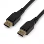 StarTech.com 10 pēdas (3 m) VESA sertificēts DisplayPort 1.4 vads, 8K 60 Hz HBR3 HDR, UHD DisplayPort uz DisplayPort monitora vads, Ultra HD 4K 120 Hz DP 1.4 video vads M/M DP savienotājs