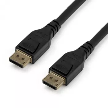 StarTech.com 16 pēdas (5 m) VESA sertificēts DisplayPort 1.4 kabelis, 8K 60Hz HBR3 HDR, UHD DisplayPort–DisplayPort monitora vads, Ultra HD 4K 120Hz DP 1.4 video kabelis M/M DP savienotājs