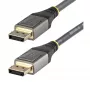 StarTech.com 3 pēdu (1 m) VESA sertificēts DisplayPort 1.4 kabelis - 8K 60Hz HDR10 - Ultra HD 4K 120Hz video - DP 1.4 kabelis/vads - monitoriem/displejiem - DisplayPort uz DisplayPort kabelis - vīr./vīr.