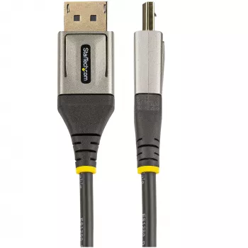 StarTech.com 10 pēdu (3 m) VESA sertificēts DisplayPort 1.4 kabelis – 8K 60 Hz HDR10 – Ultra HD 4K 120 Hz video – DP 1.4 kabelis/vads – monitoriem/displejiem – DisplayPort uz DisplayPort kabelis – vīr./vīr.