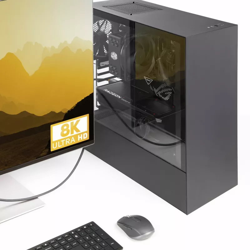 StarTech.com 2m DisplayPort 2.1 kabelis, VESA sertificēts DP40 DisplayPort kabelis ar UHBR10/HDR/HDCP 2.2, 8K 60Hz/4K 144Hz ar DSC 1.2a, 40Gbps, DP 2.1 kabelis, UHD monitora vads, M/M