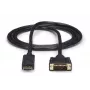StarTech.com 6 pēdu (1,8 m) DisplayPort–DVI kabelis, DisplayPort–DVI adaptera kabelis, pasīvs DP–DVI-D video pārveidotājs, 1080p – aizstāj DP2DVIMM6