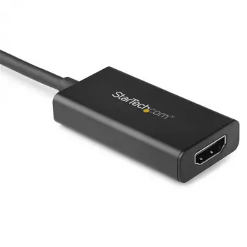 StarTech.com DisplayPort uz HDMI adapteris - 4K 60Hz HDR10 aktīvs DisplayPort 1.4 uz HDMI 2.0b video pārveidotājs - 4K DP uz HDMI adaptera sargspraudnis monitoram/displejam/TV - fiksējošs DP savienotājs