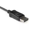 StarTech.com DisplayPort uz HDMI adapteris - 4K 60Hz HDR10 aktīvs DisplayPort 1.4 uz HDMI 2.0b video pārveidotājs - 4K DP uz HDMI adaptera sargspraudnis monitoram/displejam/TV - fiksējošs DP savienotājs