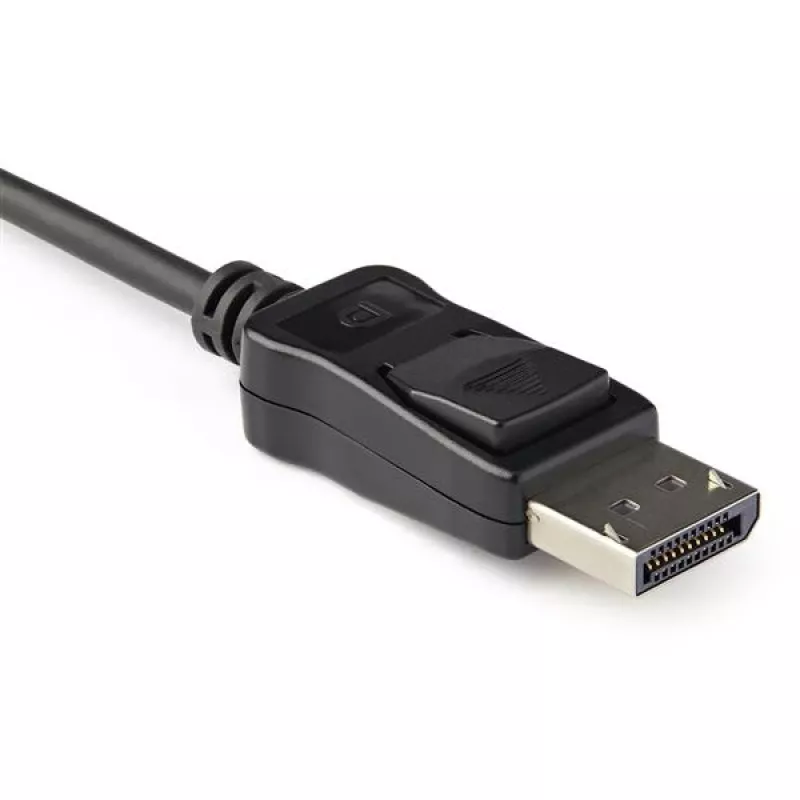 StarTech.com DisplayPort uz HDMI adapteris - 4K 60Hz HDR10 aktīvs DisplayPort 1.4 uz HDMI 2.0b video pārveidotājs - 4K DP uz HDMI adaptera sargspraudnis monitoram/displejam/TV - fiksējošs DP savienotājs