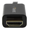 StarTech.com 2 m DisplayPort–HDMI kabelis – 4K 30 Hz – DisplayPort–HDMI adaptera kabelis – DP 1.2 uz HDMI monitora kabeļa pārveidotājs – bloķējams DP savienotājs – pasīvais DP–HDMI vads