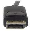 StarTech.com 2 m DisplayPort–HDMI kabelis – 4K 30 Hz – DisplayPort–HDMI adaptera kabelis – DP 1.2 uz HDMI monitora kabeļa pārveidotājs – bloķējams DP savienotājs – pasīvais DP–HDMI vads