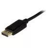 StarTech.com 2 m DisplayPort–HDMI kabelis – 4K 30 Hz – DisplayPort–HDMI adaptera kabelis – DP 1.2 uz HDMI monitora kabeļa pārveidotājs – bloķējams DP savienotājs – pasīvais DP–HDMI vads