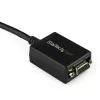 StarTech.com DisplayPort uz VGA adapteris - aktīvs DP uz VGA pārveidotājs - 1080p Video - DisplayPort sertificēts - DP/DP++ avots uz VGA monitora kabeļa adaptera sargspraudnis - fiksējošs DP savienotājs