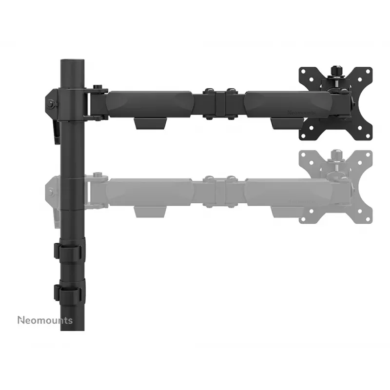 Neomounts DS60-600BL1 monitora statīvs 10-32 collas - Quick-fix - 180°-apturētājs
