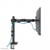 Neomounts DS60-600BL1 monitora statīvs 10-32 collas - Quick-fix - 180°-apturētājs