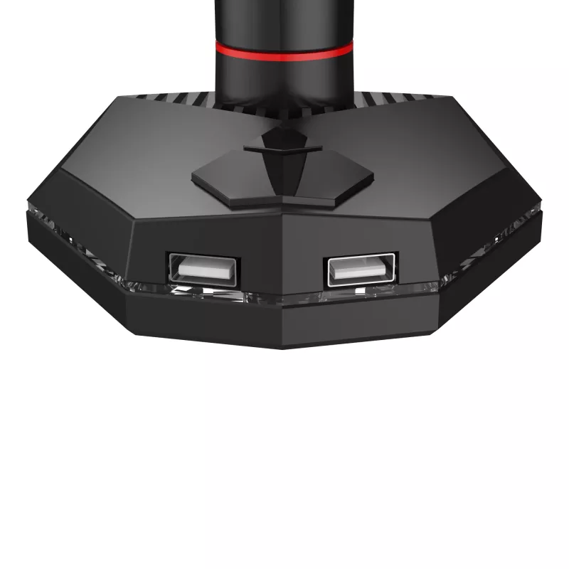 iiyama DSG3001C-R1 monitora stiprinājums / statīvs 76,2 cm (30 collas) Galda, melns, sarkans